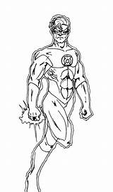 Justice Flash Superman Lantern sketch template