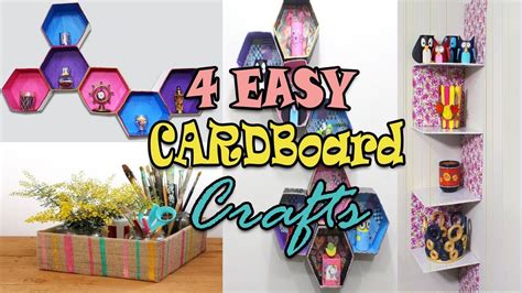 easy cardboard crafts