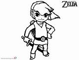 Zelda Awakening Bettercoloring Links sketch template