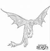 Beasts Bowtruckle sketch template