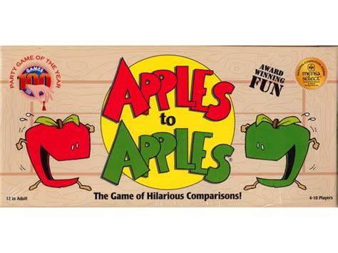 Picture Of Apples To Apples The Game Of Hilarious Comparisons