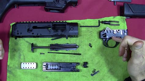 ruger pc carbine review part  disassembly internal features youtube