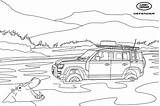 Colouring Car Defender Pages Kids Rover Land Mercedes Racing Cray Shades Benz sketch template