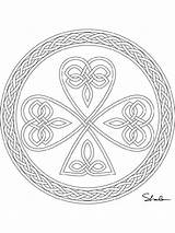 Pages Coloring Celtic Knot Adult Printable Bright Colors Favorite Choose Color sketch template