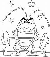 Coloring Cockroach Pages Printable Heavy Grudge Weight Again Colouring Bestcoloringpagesforkids Kids Print sketch template