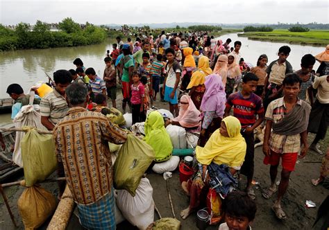 Rohingya Crisis Muslim Villages In Burma S Rakhine State