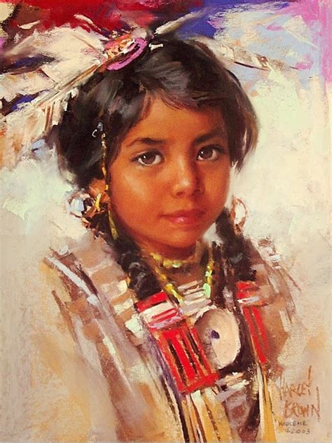 Pintura Moderna Y Fotografía Artística Pinturas De Indios Al Óleo