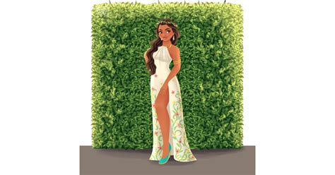 Moana As A Bride Best Disney Princess Fan Art Popsugar Love And Sex