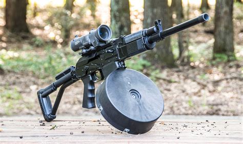 sgm tactical vepr  gauge   clear drum magazine review