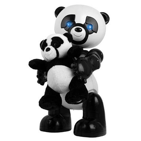 interactive robopanda robo panda wplush panda wowwee  mib   day sh ebay