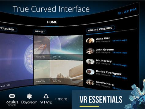 curved ui vr ready solution to bend warp your canvas