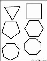 Polygons Regular Coloring Polygon Shapes Printable Printables Colouring Pages Print Kids Math Geometric Geometry Grade Fun Third Choose Board Basic sketch template