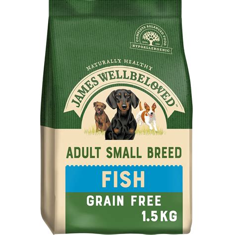 james wellbeloved grain  adult small breed dry dog food