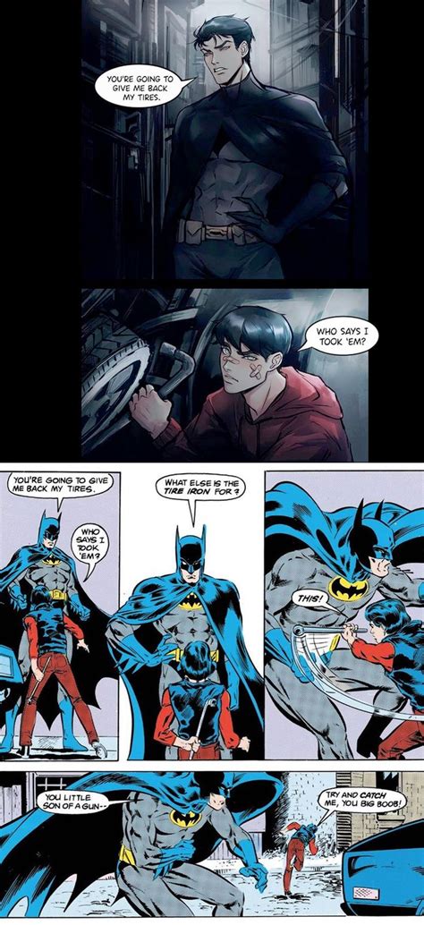 bruce wayne meets jason todd batman  satanjnr ig   bat family batman superhero