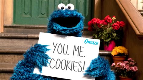 eat cookies  cookie monster  visit sesame street
