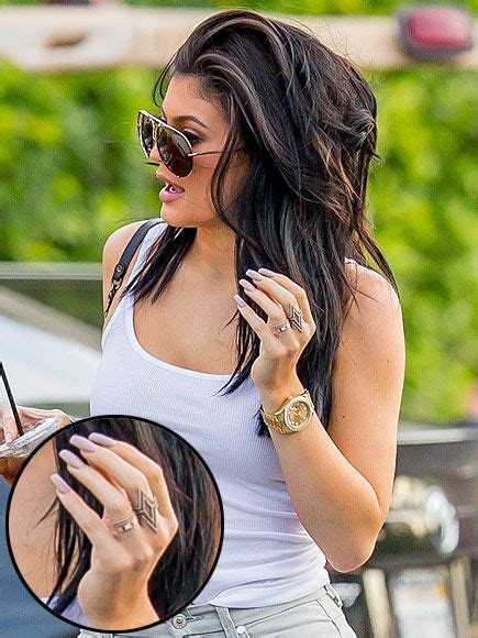 Kylie Jenner Steps Out Wearing The Diamond Ring That Sparked Wedding Rumors