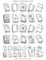 Doodles Stationery Planners Handdrawn Midori Filofax Pens Washi Journaling Doodling Scribble Shewearsmany Alene Libsts sketch template