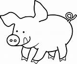Pig Coloring Pages Drawing Pigs Fern Simple Piggies Color Printable Alpha Kids Sheets Easy Bad Template Getcolorings Wilbur Print Face sketch template