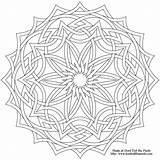 Coloring Pages Mandala High Resolution Printable Color Celtic Intricate Adult Designs Mandalas Transparent Adults Knot Unique Book Format Patterns Res sketch template