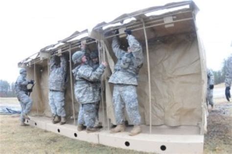 Fort Lee Soldiers Erect Shower Facility Article The United States Army