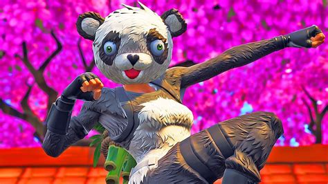 Panda Work It Out Fortnite Battle Royale Youtube