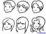 Basic Dragoart Peoples Characters sketch template