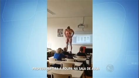 professora tira a roupa em sala de aula para ensinar sobre corpo humano notícias r7 balanço
