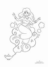 Genie Tales sketch template