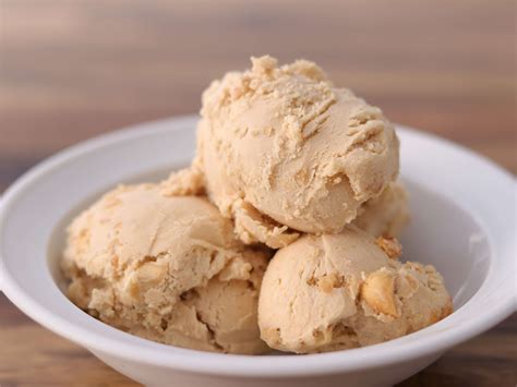 homemade peanut butter ice cream recipe  cooking foodie