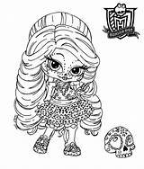 Coloring Monster High Pages Baby Character Printable Colouring Color Skelita Calaveras Deviantart Jadedragonne sketch template
