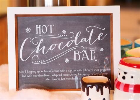 Hot Chocolate Bar And Holiday Cookie Party — Kevin And Amanda