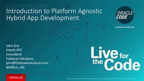 introduction to platform agnostic hybrid app development youtube