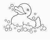 Coloring Rubber Ducky Comments sketch template