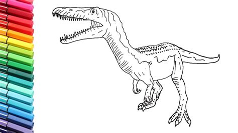 baryonyx coloring page baryonyx coloring page  coloring library