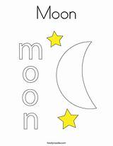 Coloring Moon Luna Night La Good Lit Light Print Twistynoodle Built California Usa Ll Noodle Twisty Favorites Login Add Outline sketch template