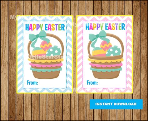 buy easter basket tags printable happy easter tags easter