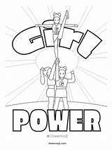 Coloring Pages Cheerleading Cheer Stunt Coach Cheerleaders Questions Power Girl Template sketch template