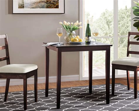 square dining tables  small spaces  life