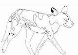 Wild Dog Coloring African Pages Color Dogs Drawing Animals Print Sheet Printable Getdrawings Animal Back sketch template