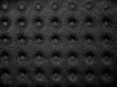 black tufted fabric texture picture  photograph  public