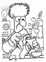 Coloring Science Pages Lab Printable Kids Scientist Draw Chemistry Cliparts Drawing Beaker Mad Week Muppets Clipart Cool Print Sheets Clip sketch template