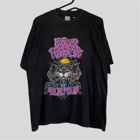 Vintage Vintage 1990 Faster Pussycat Tee T Shirt Japan Tour 90s Grailed