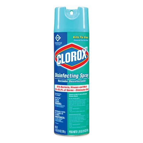 clorox disinfecting spray fresh  oz aerosol carton  p