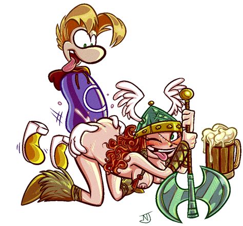 Rayman Fanart Barbarians Know How To Party By Lapin Beau Hentai Foundry