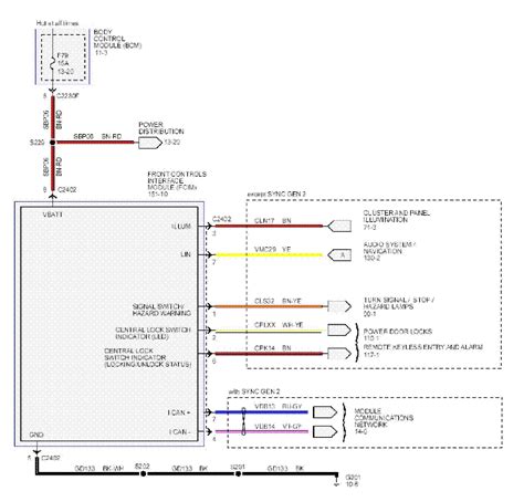 ford focus mk sync audio wiring diagram sch service manual  schematics eeprom repair