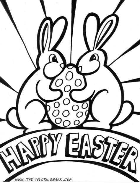 rabbit  happy easter coloring pages disney coloring pages