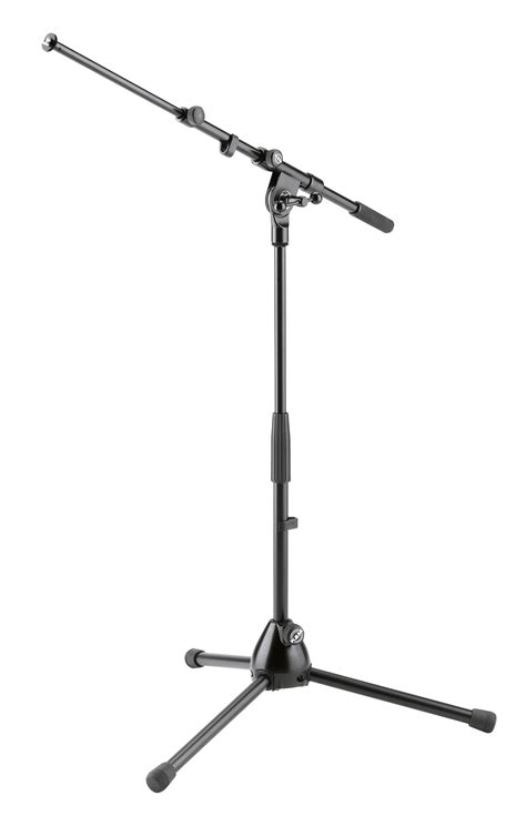km stands  black  level microphone stand  telescopic boom arm amazonca musical