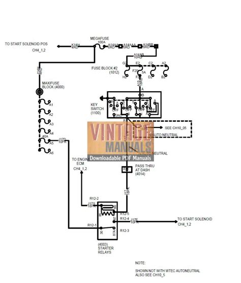 international  truck wiring diagram   vintagemanuals