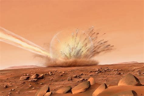 meteorite crashes  mars  reveal clues  planets origin  independent