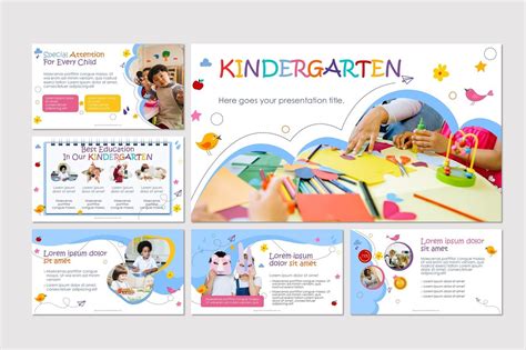 kids kindergarten education   template  google